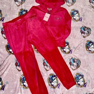 Juicy couture vixen hot Pink Velour Tracksuit